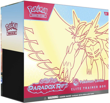 Scarlet and Violet Paradox Rift Elite Trainer Box Roaring Moon POKEMON CENTER (Blue & Yellow)、Pokemon、kayou