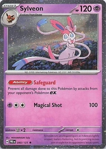 SV Prismatic Evolutions 040/131 Sylveon (Cosmo Holo)、Pokemon、kayou