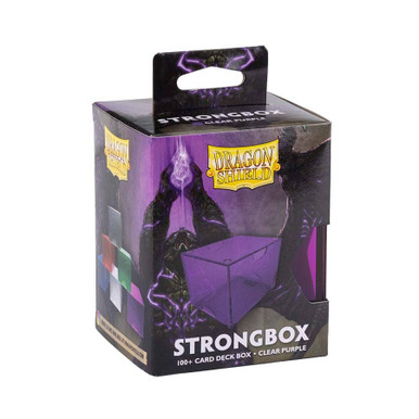 Dragon Shield Strongbox - Clear Purple、Dragon Shield、kayou