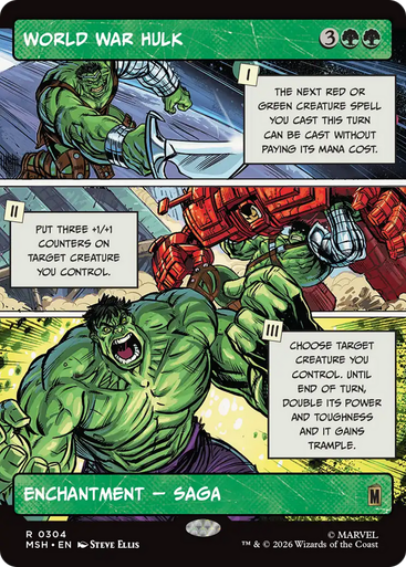 World War Hulk (Borderless Panel) | Marvel Super Heroes、Magic: The Gathering、kayou