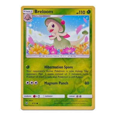 Shining Legends 05/73 Breloom (Reverse Holo)、Pokemon、kayou