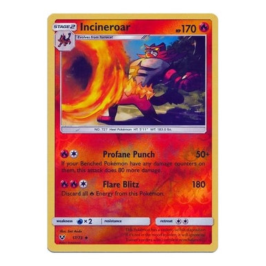 Shining Legends 17/73 Incineroar (Reverse Holo)、Pokemon、kayou