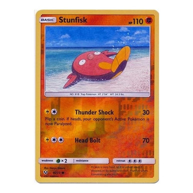 Shining Legends 46/73 Stunfisk (Reverse Holo)、Pokemon、kayou