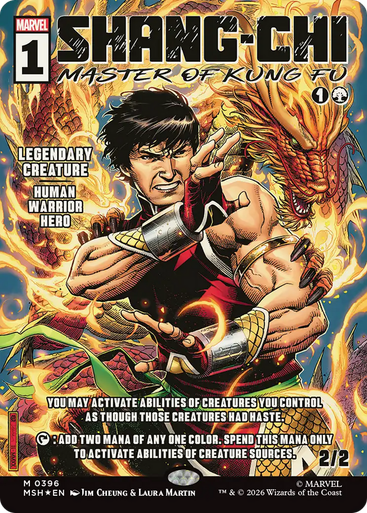 Shang-Chi, Master of Kung Fu (Classic Comic Panel Foil) | Marvel Super Heroes、Magic: The Gathering、kayou