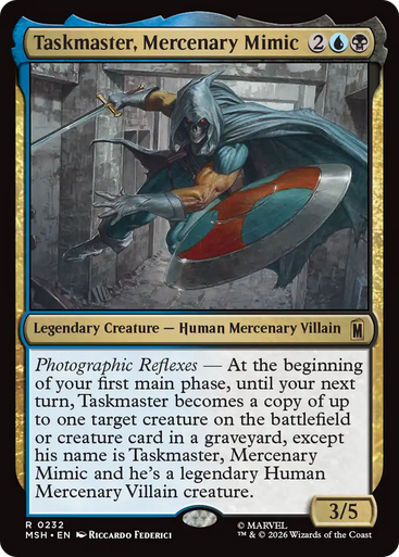 Taskmaster, Mercenary Mimic | Marvel Super Heroes、Magic: The Gathering、kayou