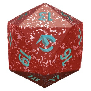 Magic Tarkir: Dragonstorm Spindown Dice - Jeskai、Magic: The Gathering、kayou