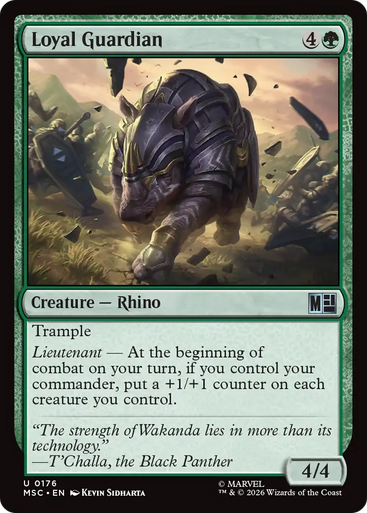 Loyal Guardian | Marvel Super Heroes Commander、Magic: The Gathering、kayou
