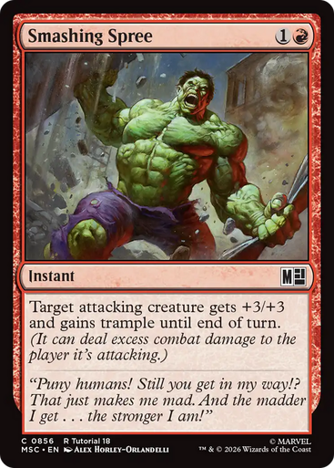 Smashing Spree (Tutorial) | Marvel Super Heroes Commander、Magic: The Gathering、kayou
