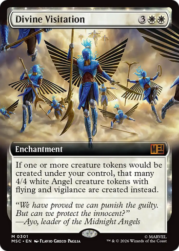 Divine Visitation (Extended Art) | Marvel Super Heroes Commander、Magic: The Gathering、kayou