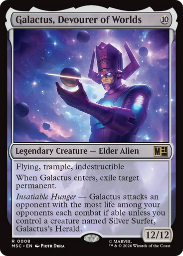 Galactus, Devourer of Worlds (Surge Foil) | Marvel Super Heroes Commander、Magic: The Gathering、kayou