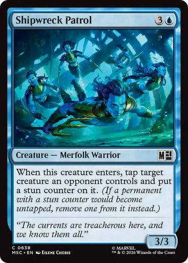 Shipwreck Patrol (Foil) | Marvel Super Heroes Commander、Magic: The Gathering、kayou
