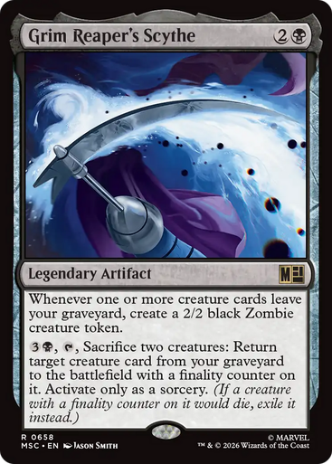 Grim Reaper's Scythe (Foil) | Marvel Super Heroes Commander、Magic: The Gathering、kayou