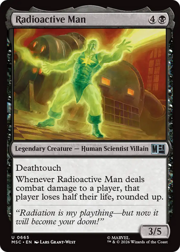 Radioactive Man (Foil) | Marvel Super Heroes Commander、Magic: The Gathering、kayou