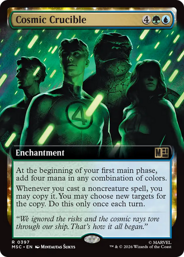 Cosmic Crucible (Extended Art) | Marvel Super Heroes Commander、Magic: The Gathering、kayou