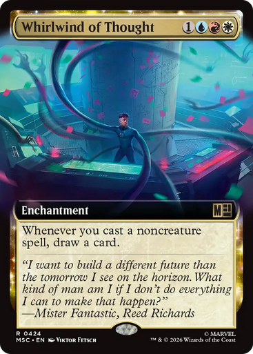 Whirlwind of Thought (Extended Art) | Marvel Super Heroes Commander、Magic: The Gathering、kayou