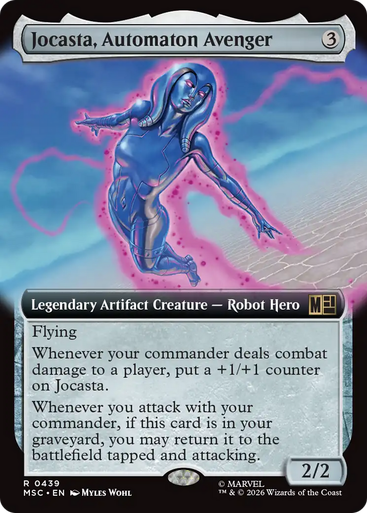 Jocasta, Automaton Avenger (Extended Art) | Marvel Super Heroes Commander、Magic: The Gathering、kayou