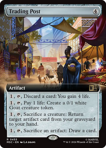 Trading Post (Extended Art) | Marvel Super Heroes Commander、Magic: The Gathering、kayou