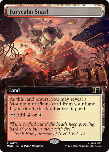 Furycalm Snarl (Extended Art) | Marvel Super Heroes Commander、Magic: The Gathering、kayou