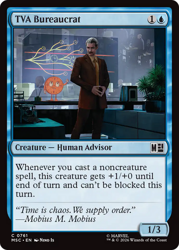 TVA Bureaucrat (Foil) | Marvel Super Heroes Commander、Magic: The Gathering、kayou