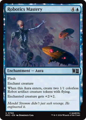 Robotics Mastery (Foil) | Marvel Super Heroes Commander、Magic: The Gathering、kayou