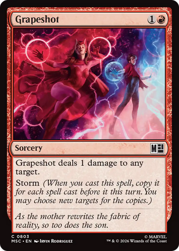 Grapeshot (Foil) | Marvel Super Heroes Commander、Magic: The Gathering、kayou
