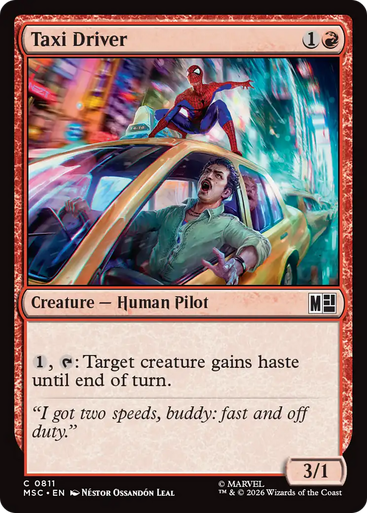 Taxi Driver (Foil) | Marvel Super Heroes Commander、Magic: The Gathering、kayou
