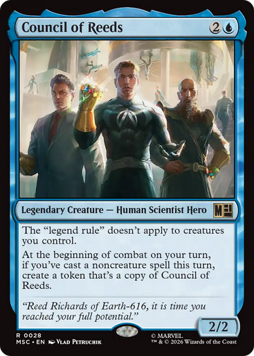Council of Reeds (Surge Foil) | Marvel Super Heroes Commander、Magic: The Gathering、kayou