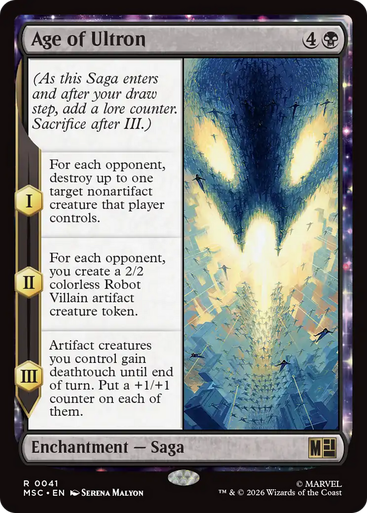 Age of Ultron (Surge Foil) | Marvel Super Heroes Commander、Magic: The Gathering、kayou