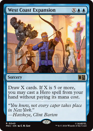 West Coast Expansion (Surge Foil) | Marvel Super Heroes Commander、Magic: The Gathering、kayou