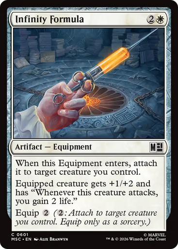 Infinity Formula (Foil) | Marvel Super Heroes Commander、Magic: The Gathering、kayou