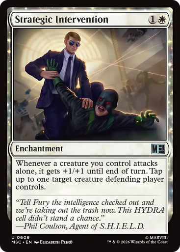 Strategic Intervention (Foil) | Marvel Super Heroes Commander、Magic: The Gathering、kayou