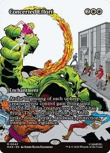 Concerted Effort (Borderless Source Material) | Marvel Universe、Magic: The Gathering、kayou