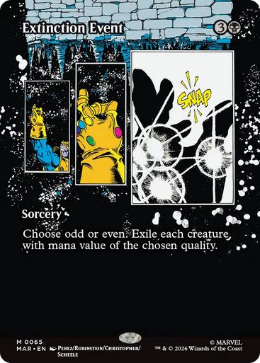Extinction Event (Borderless Source Material) | Marvel Universe、Magic: The Gathering、kayou