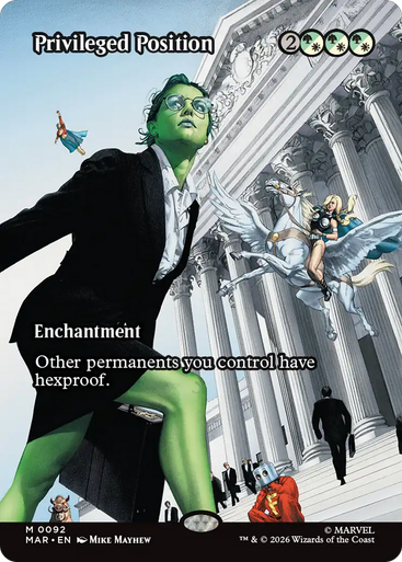 Privileged Position (Borderless Source Material) | Marvel Universe、Magic: The Gathering、kayou