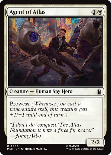 Agent of Atlas (Foil) | Marvel Super Heroes、Magic: The Gathering、kayou