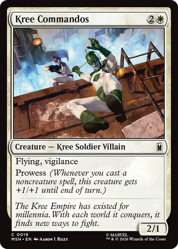 Kree Commandos (Foil) | Marvel Super Heroes、Magic: The Gathering、kayou