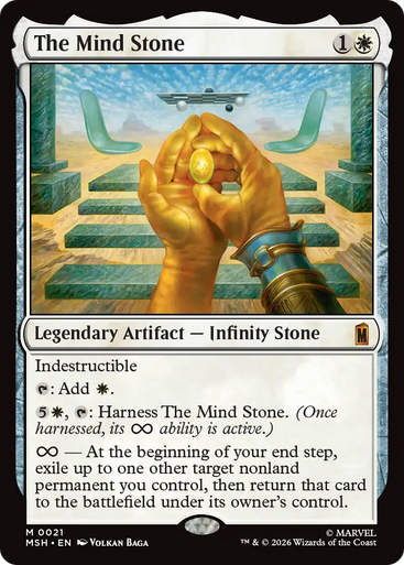 The Mind Stone (Foil) | Marvel Super Heroes、Magic: The Gathering、kayou