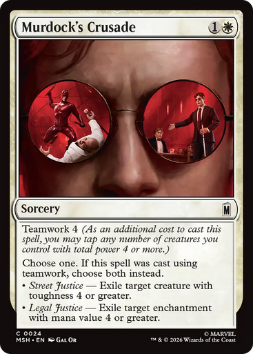 Murdock's Crusade (Foil) | Marvel Super Heroes、Magic: The Gathering、kayou