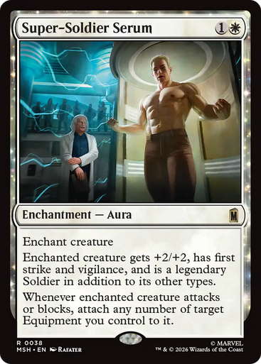 Super-Soldier Serum (Foil) | Marvel Super Heroes、Magic: The Gathering、kayou
