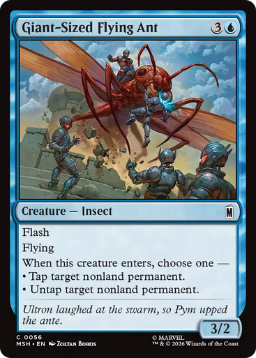 Giant-Sized Flying Ant (Foil) | Marvel Super Heroes、Magic: The Gathering、kayou
