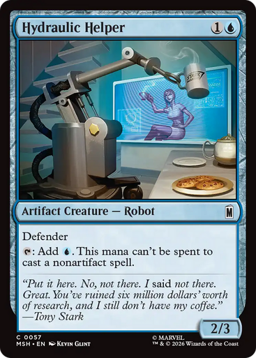 Hydraulic Helper (Foil) | Marvel Super Heroes、Magic: The Gathering、kayou