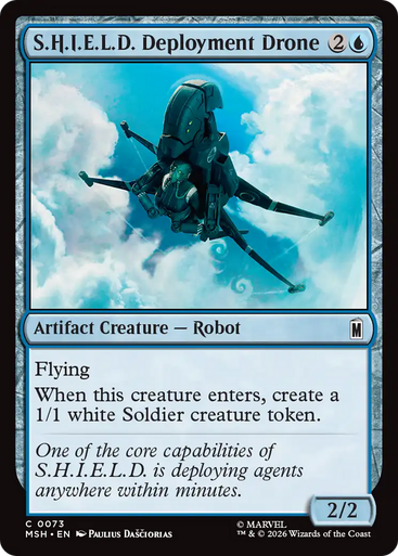 S.H.I.E.L.D. Deployment Drone (Foil) | Marvel Super Heroes、Magic: The Gathering、kayou