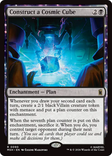 Construct a Cosmic Cube (Foil) | Marvel Super Heroes、Magic: The Gathering、kayou