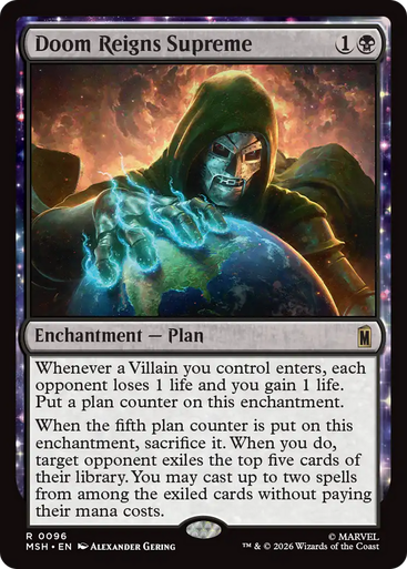 Doom Reigns Supreme (Foil) | Marvel Super Heroes、Magic: The Gathering、kayou