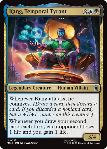 Kang, Temporal Tyrant (Foil) | Marvel Super Heroes、Magic: The Gathering、kayou