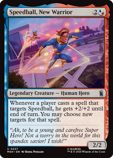 Speedball, New Warrior (Foil) | Marvel Super Heroes、Magic: The Gathering、kayou