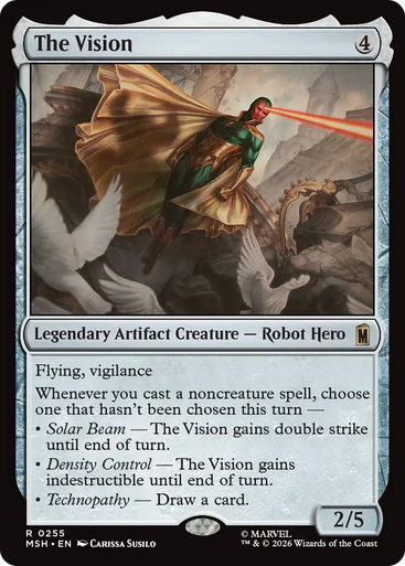 The Vision (Foil) | Marvel Super Heroes、Magic: The Gathering、kayou