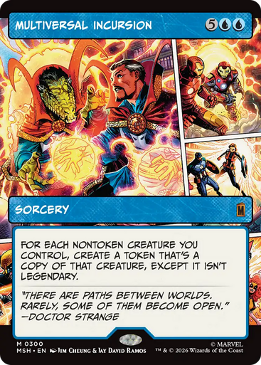 Multiversal Incursion (Borderless Panel Foil) | Marvel Super Heroes、Magic: The Gathering、kayou
