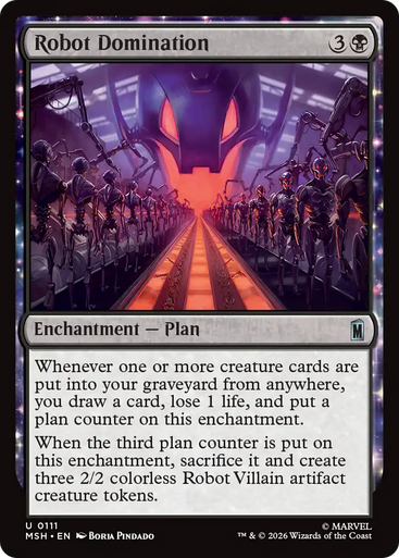 Robot Domination (Foil) | Marvel Super Heroes、Magic: The Gathering、kayou