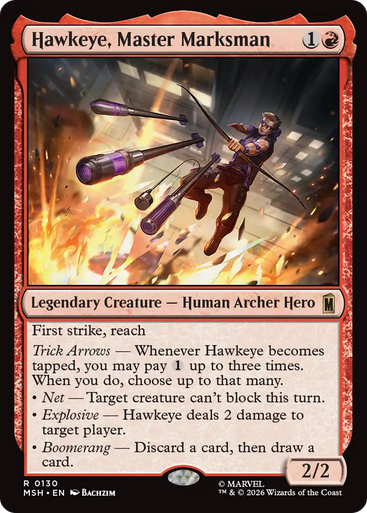 Hawkeye, Master Marksman (Foil) | Marvel Super Heroes、Magic: The Gathering、kayou